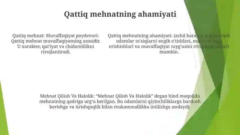 Mehnat Qilish Va Halolik 4