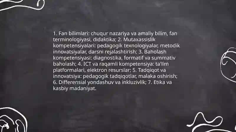 Zamonaviy oʻqituvchining kasbiy portreti va ideal modeli 4
