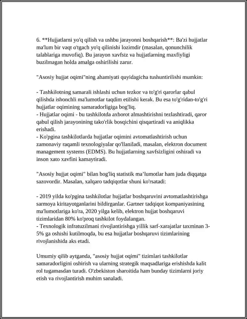 ASOSIY HUJJAT OQIMINI TUZISH RASMIY BELGILAR 4