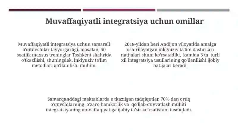 Integratsiya tarbiyaviy tadbirlarda integratsiya 4