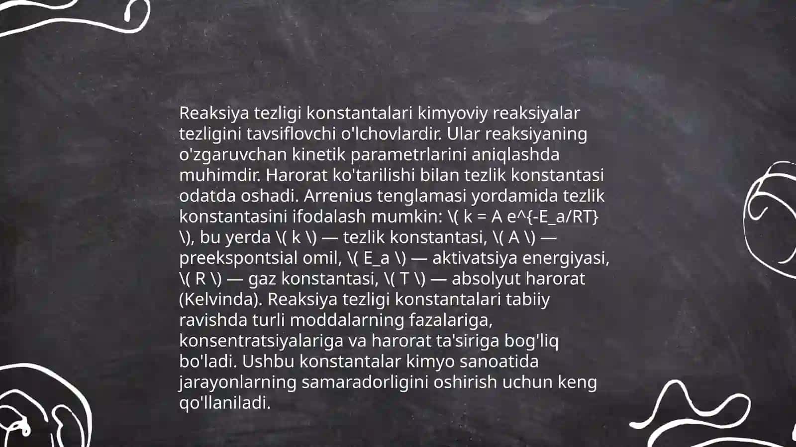 Sopolimerlanish konstantalarini hisoblash usullari 4