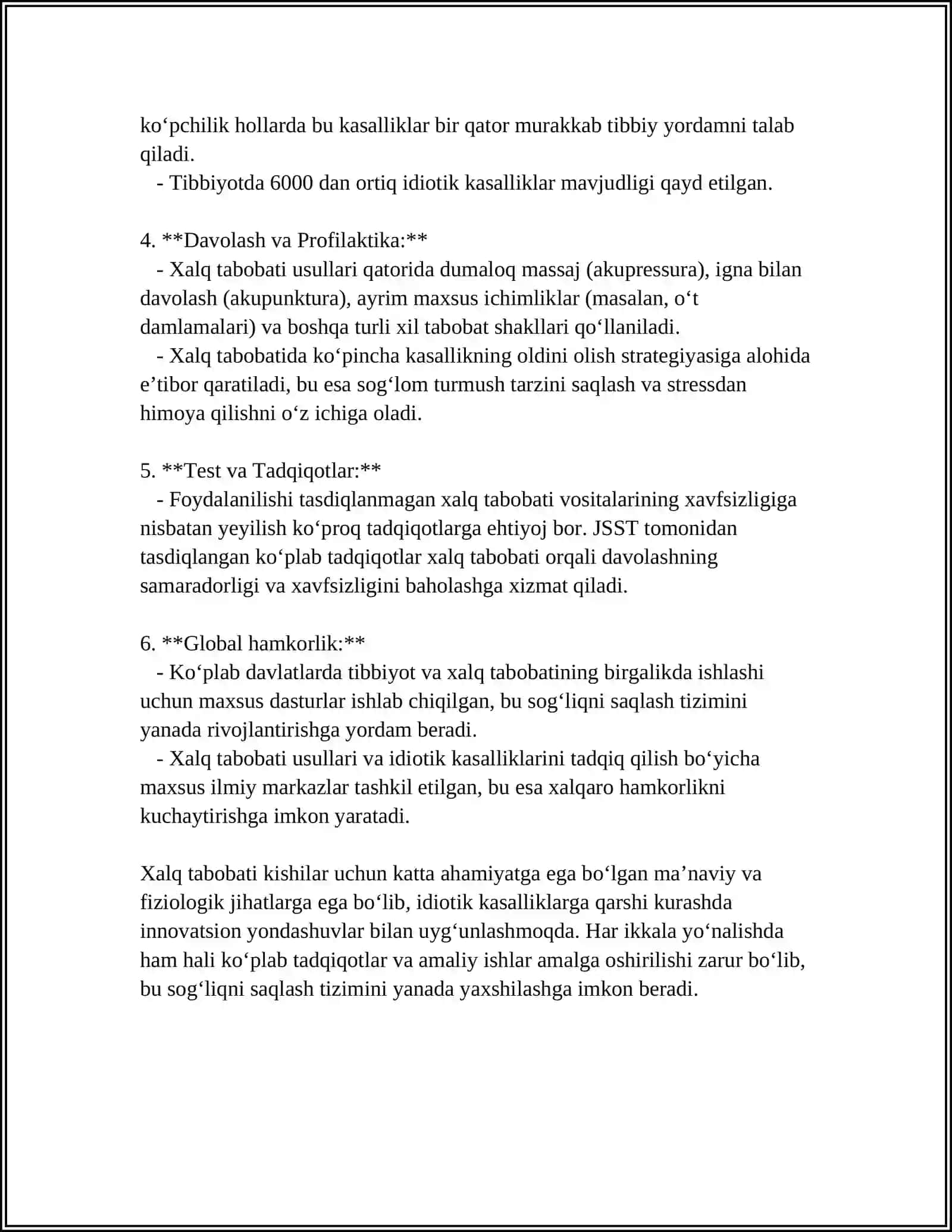 IDIOPATIK KASALLIKLARNI DAVOLASH USULLARI 4