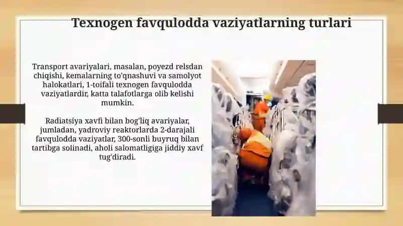 Texnogen favqulodda vaziyatlar 4