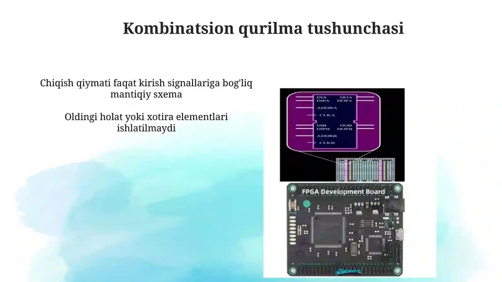 Kombinatsion qurilmalarning vazifalari va parametrlari 4