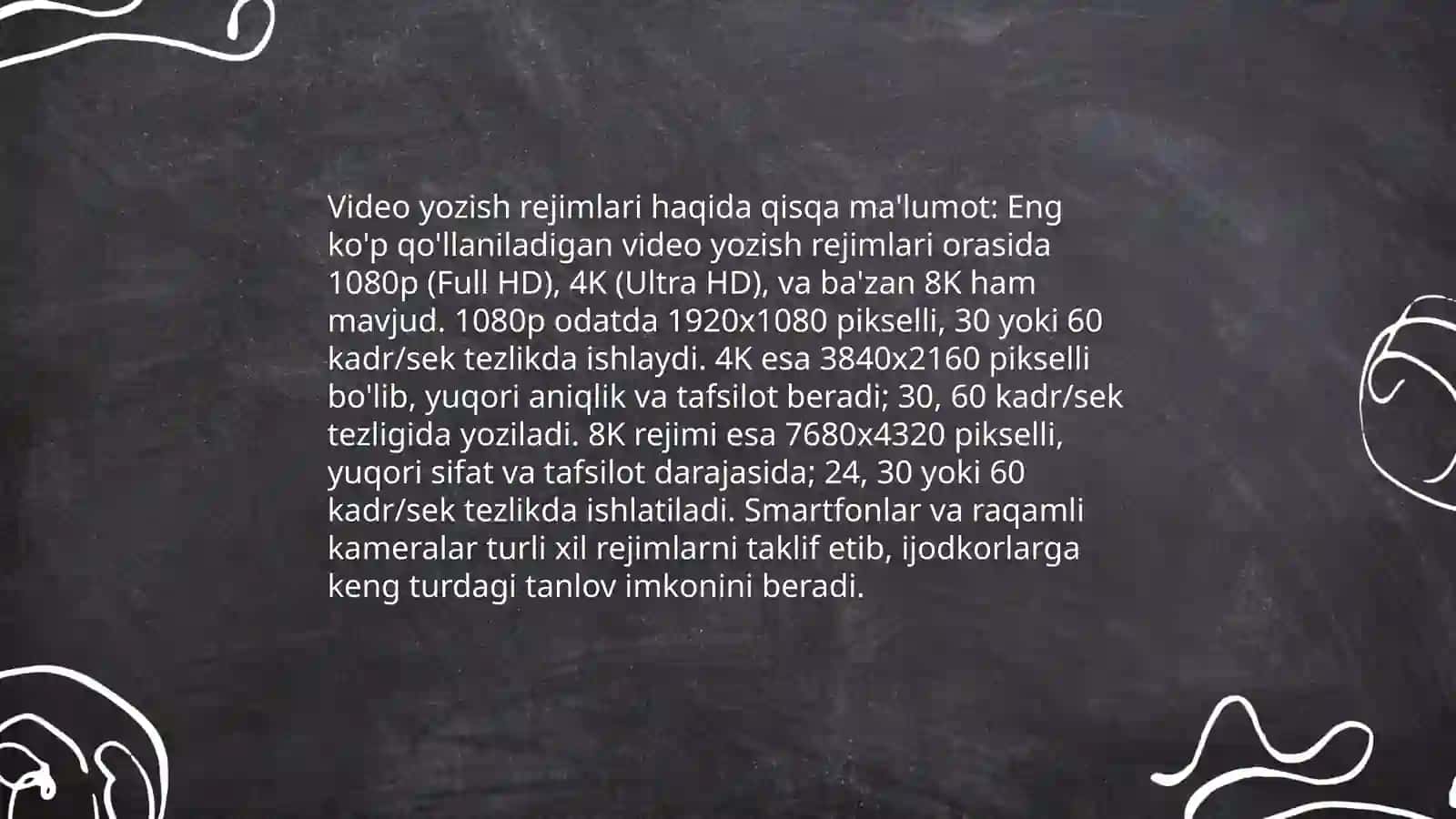 Bandicam dasturi va uning imkoniyatlari 4