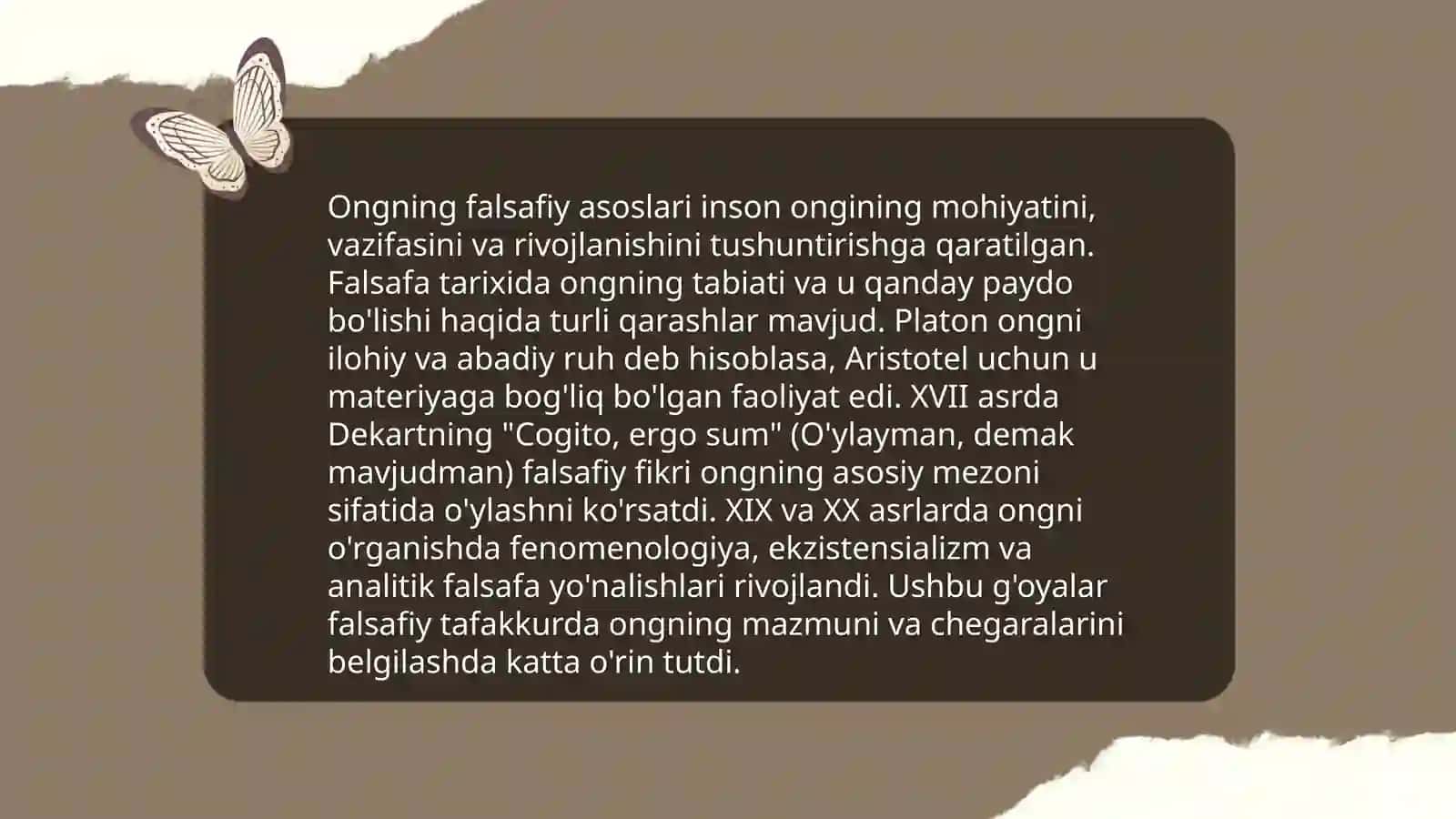 Ong haqida tushuncha va uning xossalari 4