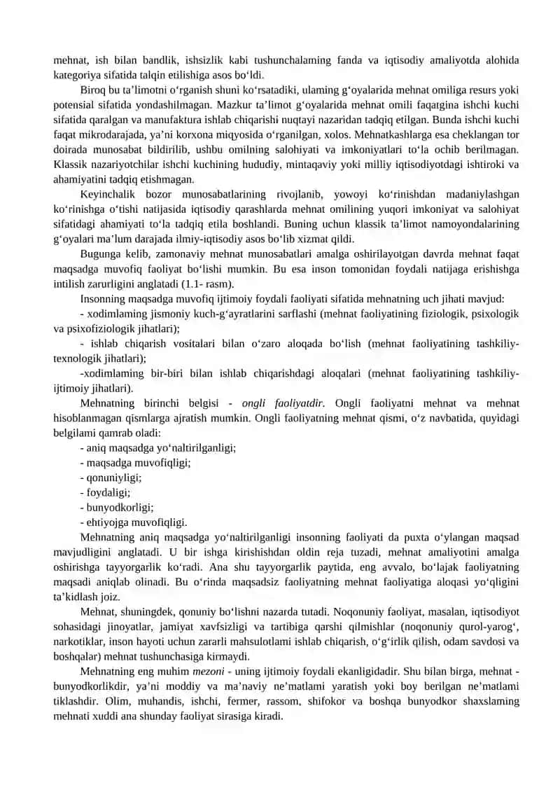 Mehnat va uning jamiyat taraqqiyotida tutgan o‘rni 4