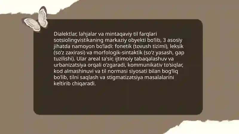 Til va jamiyat: sotsiolingvistik nazariyalar 4