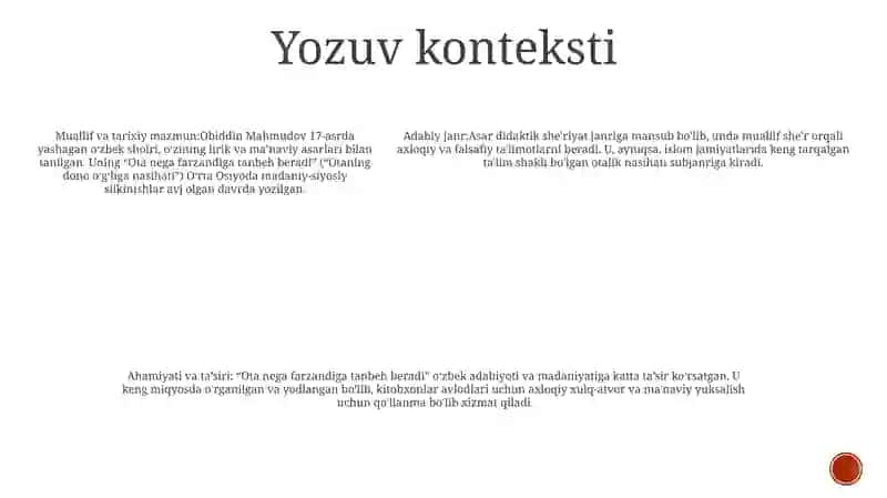 Ota Nega Farzandiga Tanbeh Beradi 4