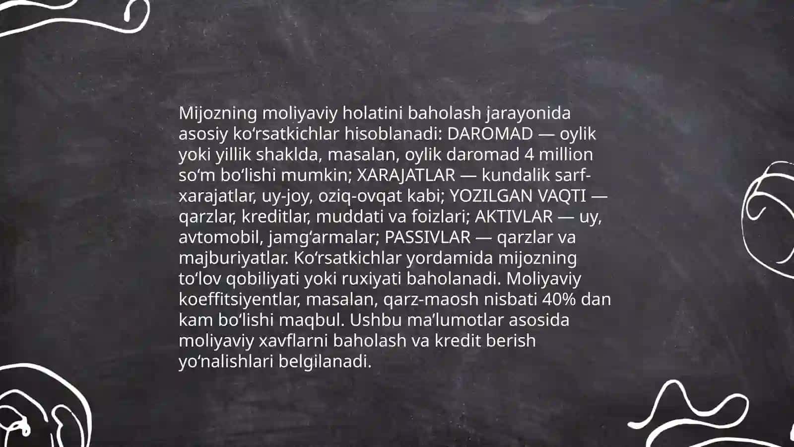 Kreditga layoqatlilik tahlili 4
