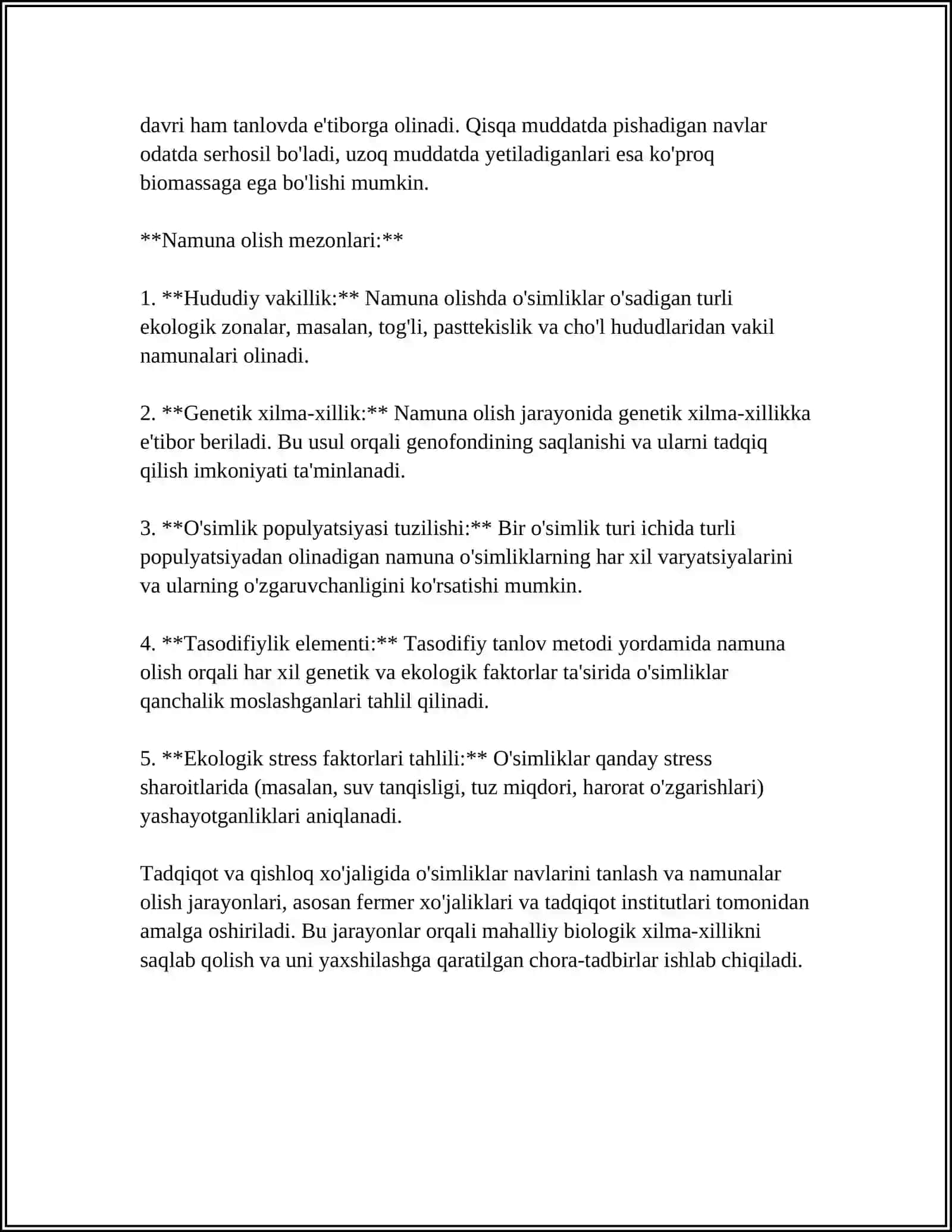 MAHALLIY OʻSIMLIKLARNING BARG SHAKLINI YIGʻISH VA MORFOLOGIK ATLAS TAYYORLASH 4