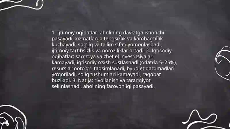 Korrupsiyaga qarshi kurashish - antikorrupsiya 4
