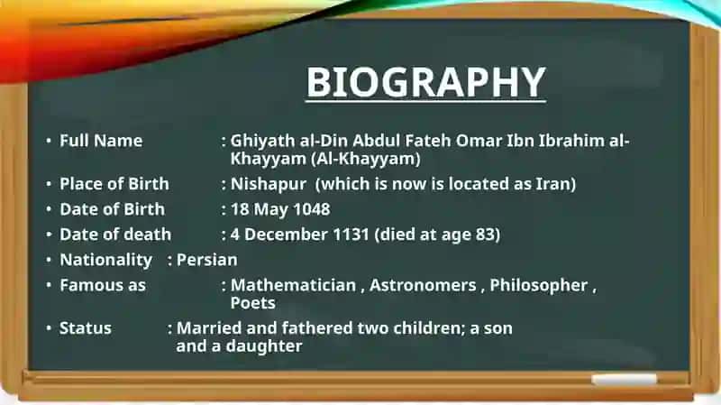 THE LIFE AND ACTIVITY OF OMAR HAYYAM 4
