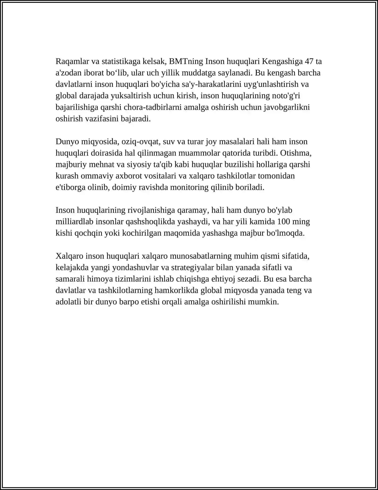 XALQARO AYOLLAR HUQUQI BOʼYICHA TUSHUNCHA 4