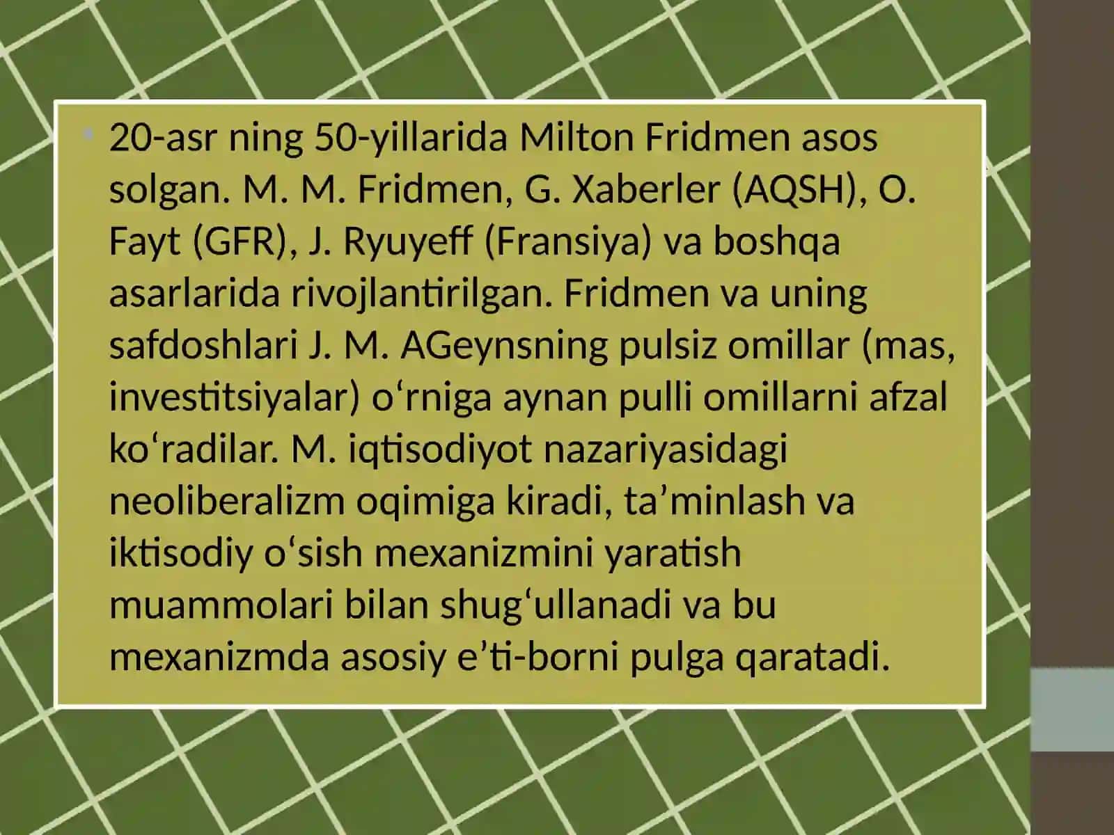 Monetarizm 4