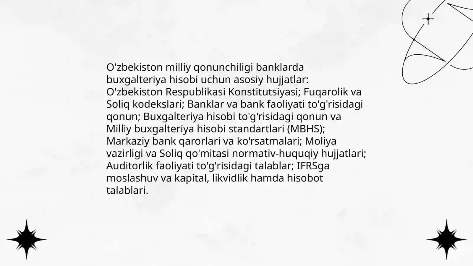 Buxgalteriya hisobining huquqiy asoslari 4