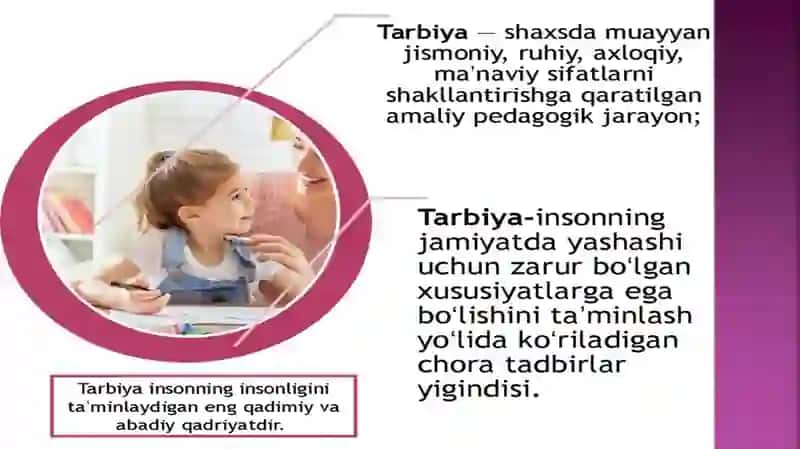 II – MODUL. BOSHLANG‘ICH TA’LIMDA TARBIYA JARAYONINING MAZMUNI VA MOHIYATI 4