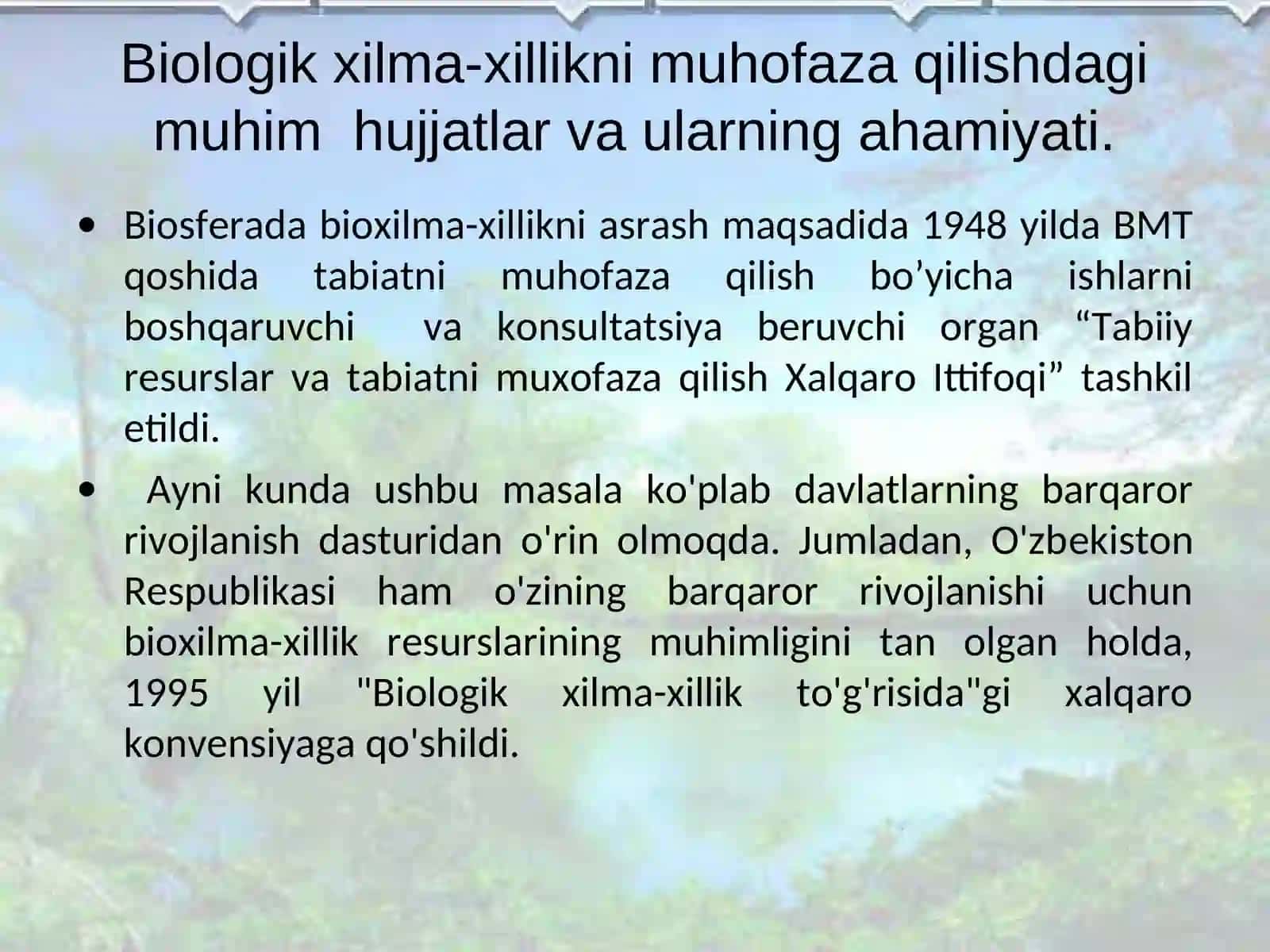 BIOXILMA-XILLIK VAUNNGI MUHOFAZASI 4