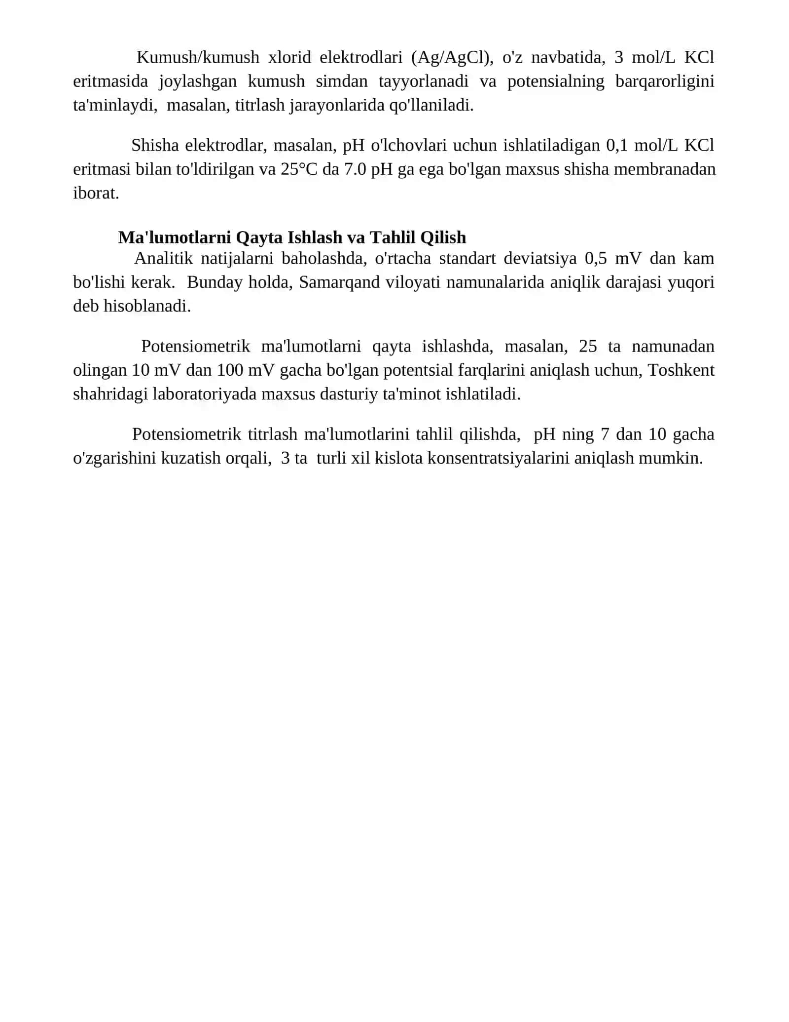 Potentsiometrik Titrlash 4