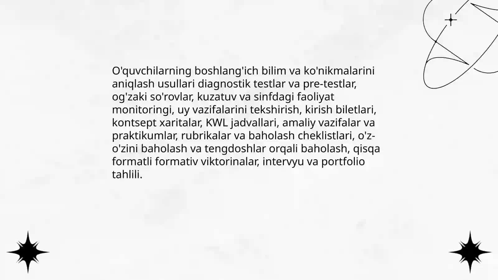 Bir soatlik dars reja konspekti 4