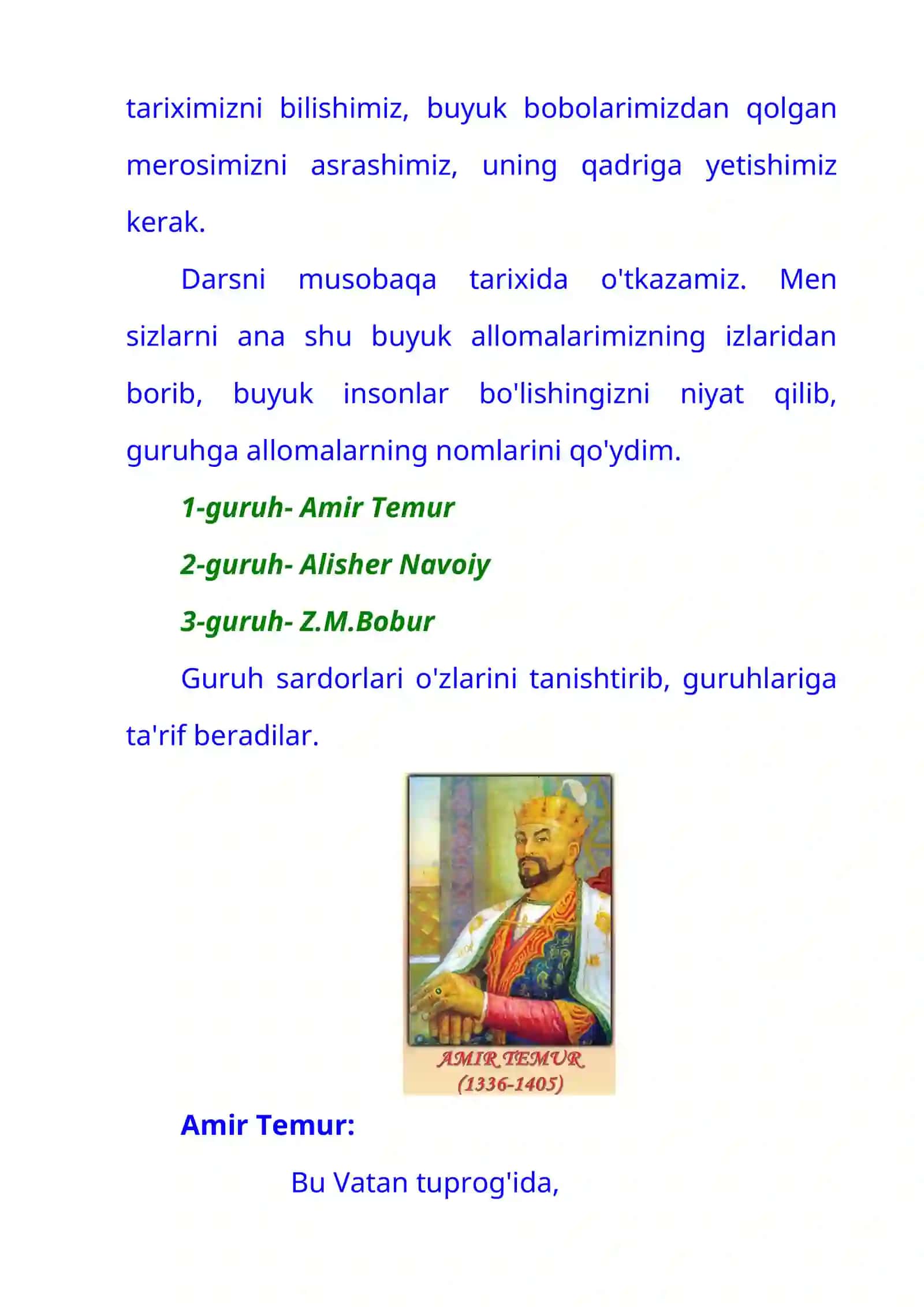 4-sinf Ona tili fanidan dars ishlanma. Fe'llarning tuslanishi 4