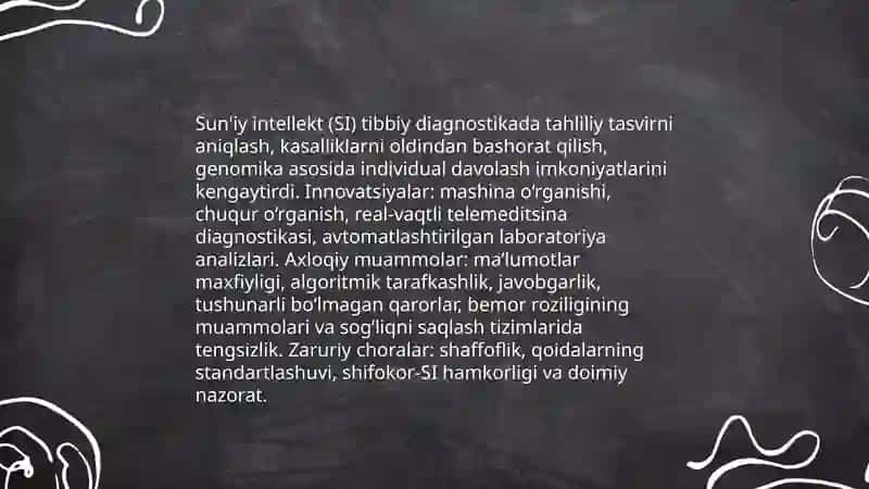 XXI asr inson salomatligi: dolzarb savollar, muammolar va innovatsiyalar 4