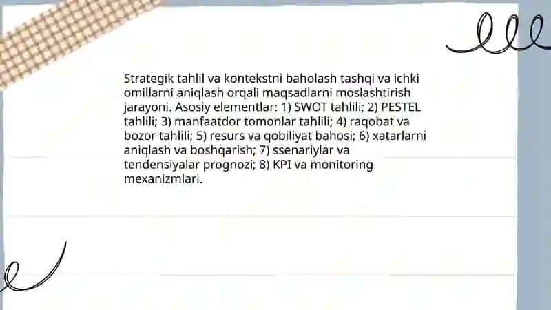 Harakatlar strategiyasi 4