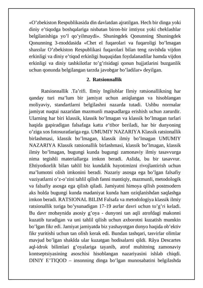 Dunyoviy bilimlar va diniy e’tiqod birligiga erishishning ahamiyati 4