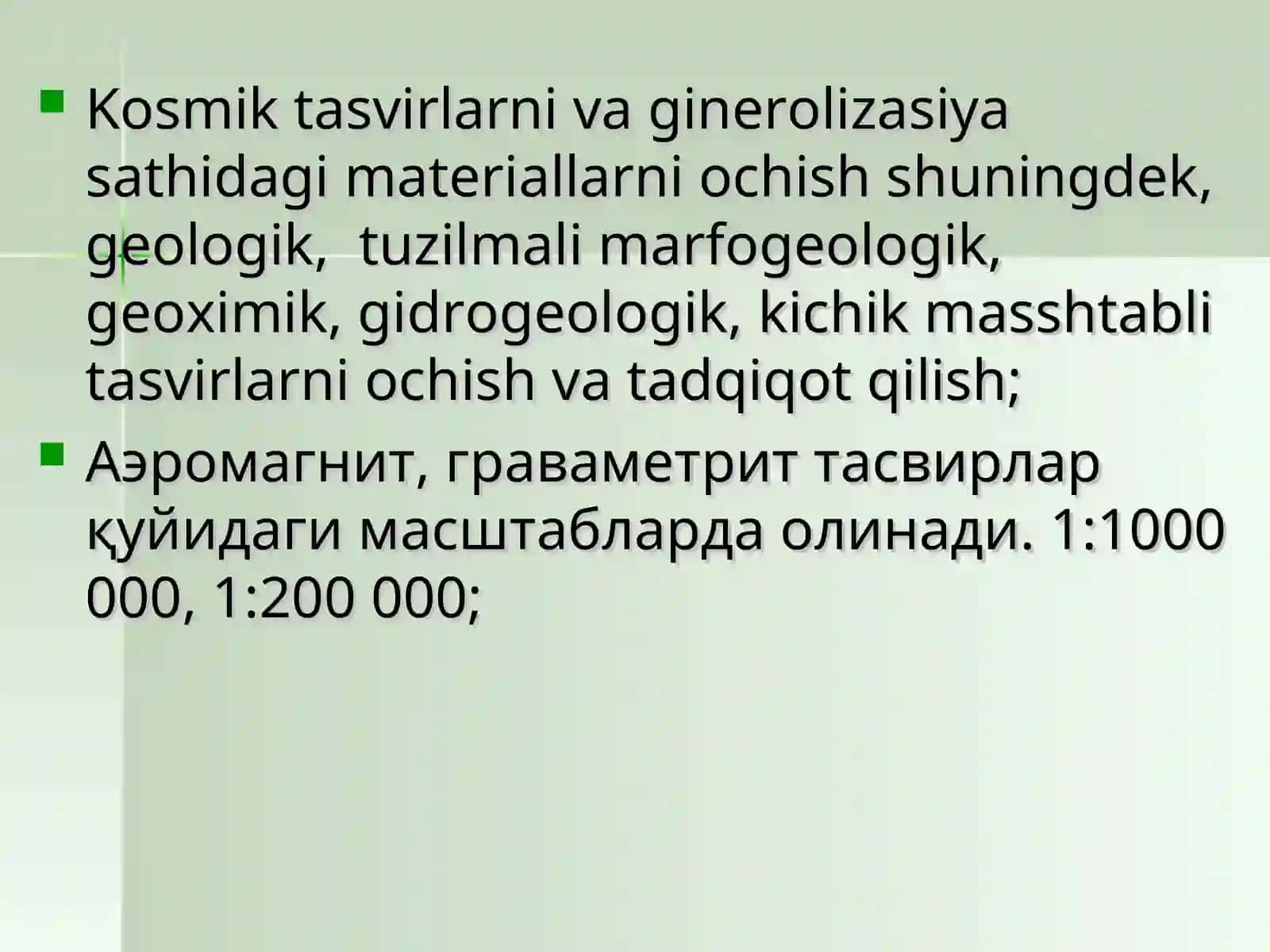 Neft gaz zaxiralari va resurslar toifasining geologik qidiruv bosqichlari va davrlari 4