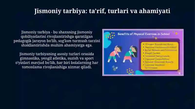 Jismoniy tarbiya va uning ahamiyati 4