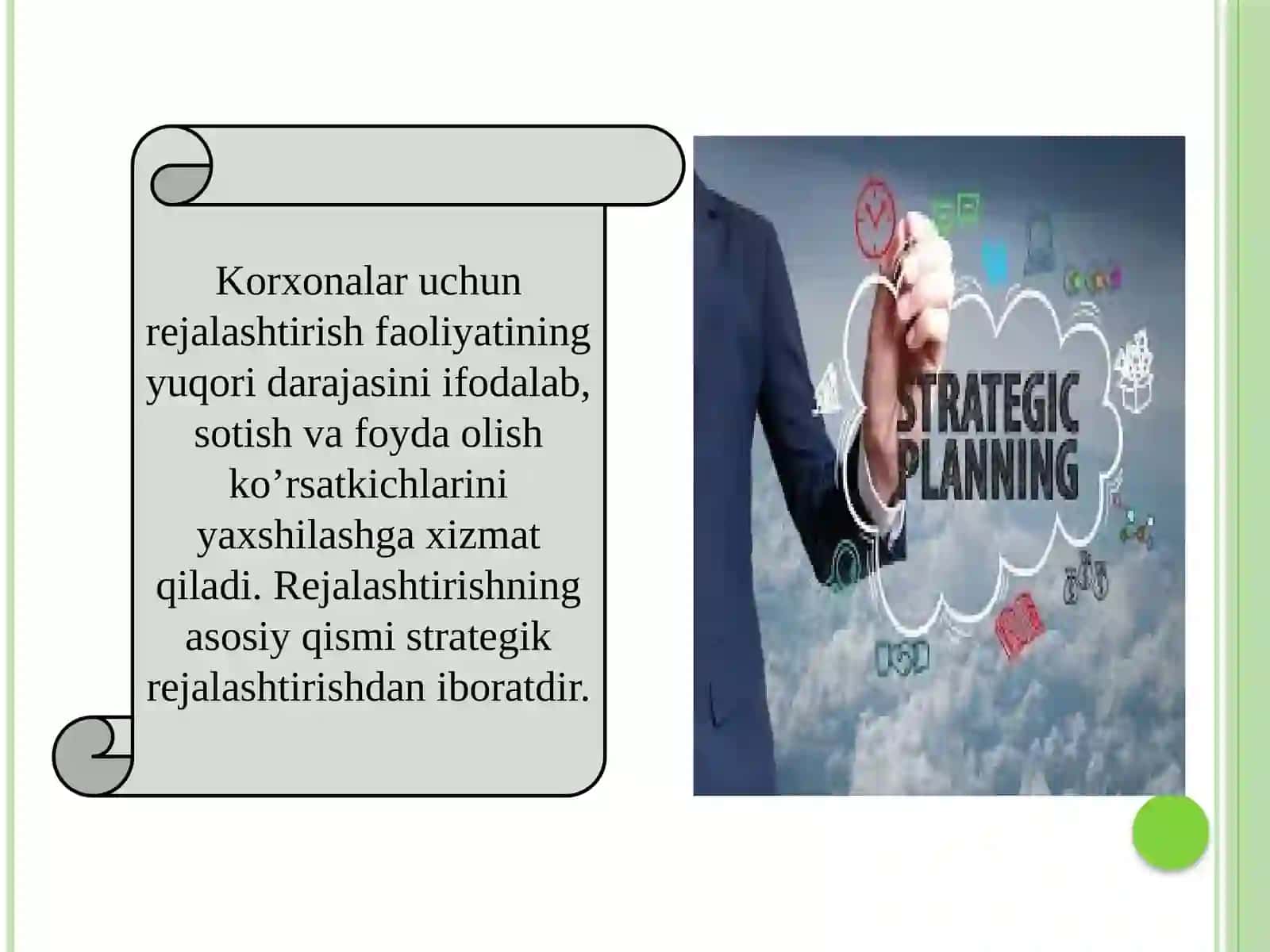 Marketing rejasini ishlab chiqish texnologiyasi 4