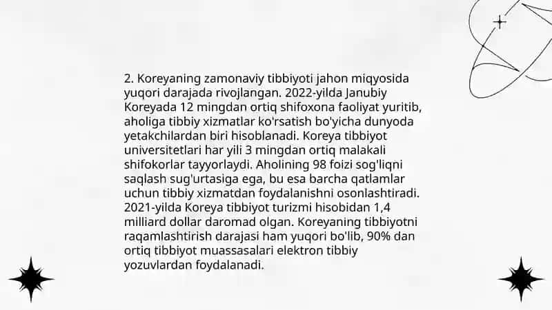 Koreya tibbiyoti 4