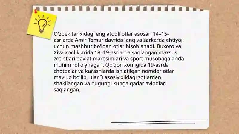 Atoqli otlar 4