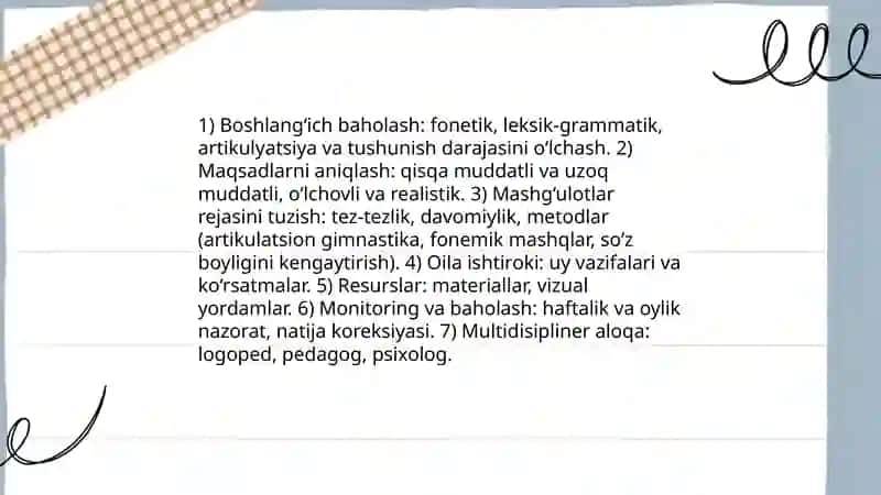Nutqiy holatni diagnostika qilish va maktabgacha baholash 4
