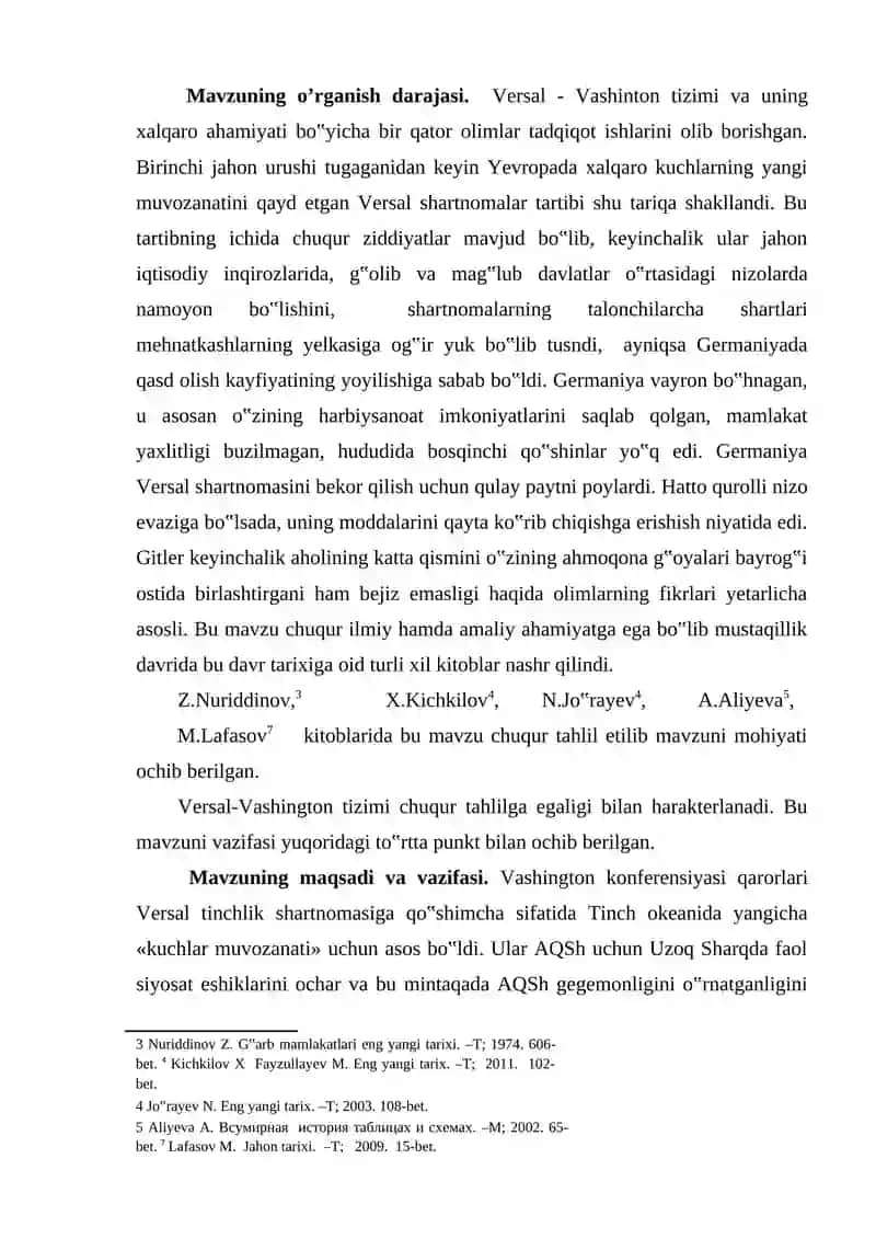 VERSAL-VASHINGTON TIZIMINING XALGARO MUNOSABATLARGA TA'SIRI 4