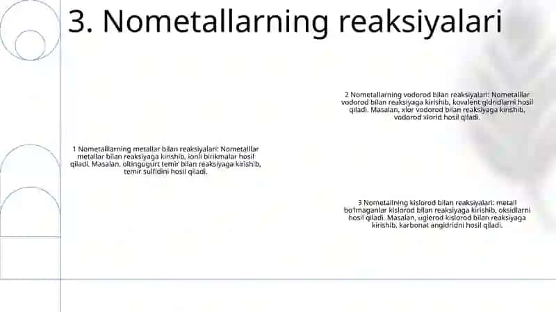 Kimyoviy Reaksiyalarning Tasnifi 4