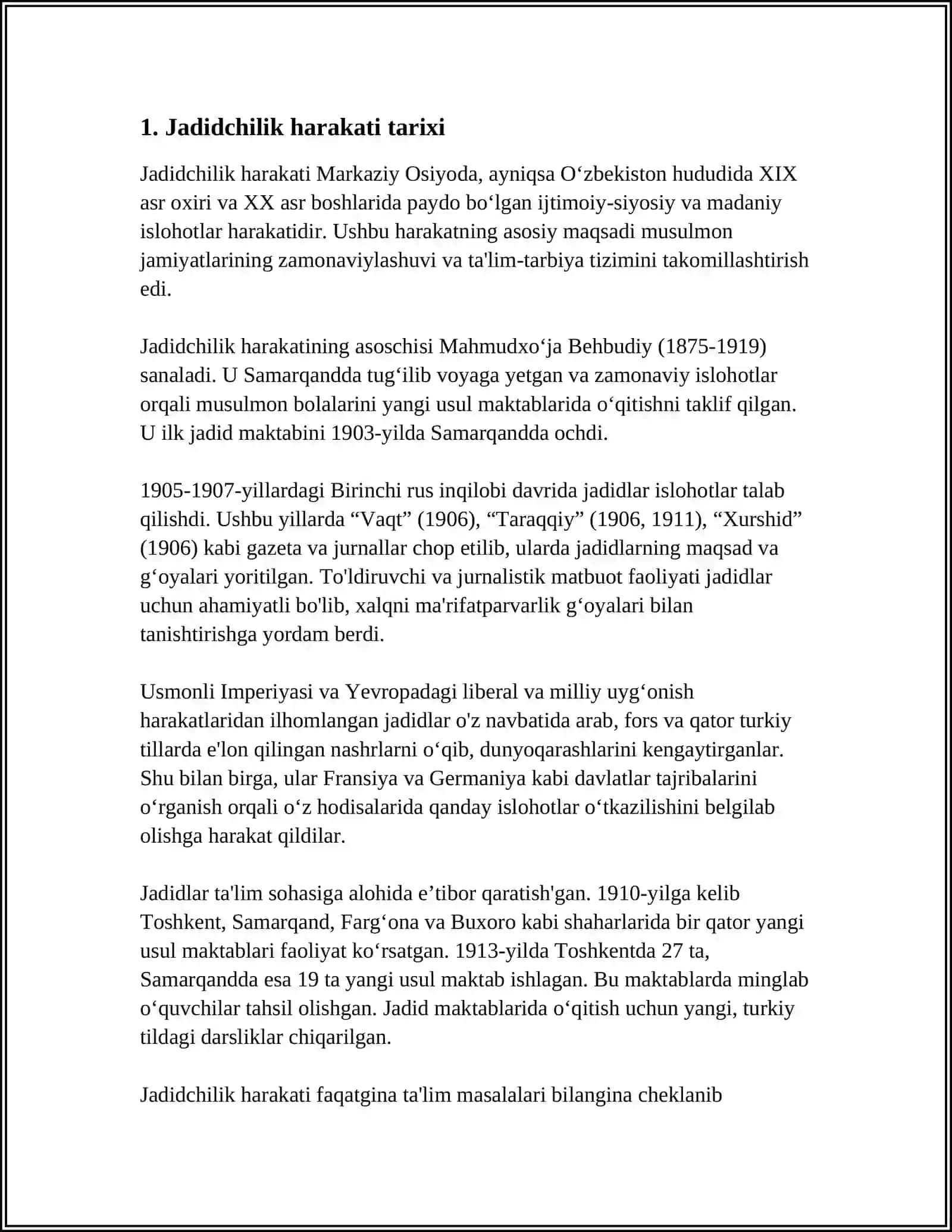 JADIDCHILIK HARAKATI NAMOYANDALARI 4