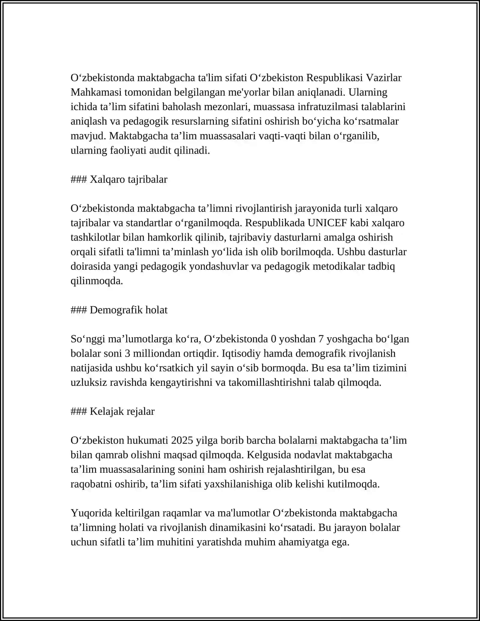 Maktabgacha ta'lim 4