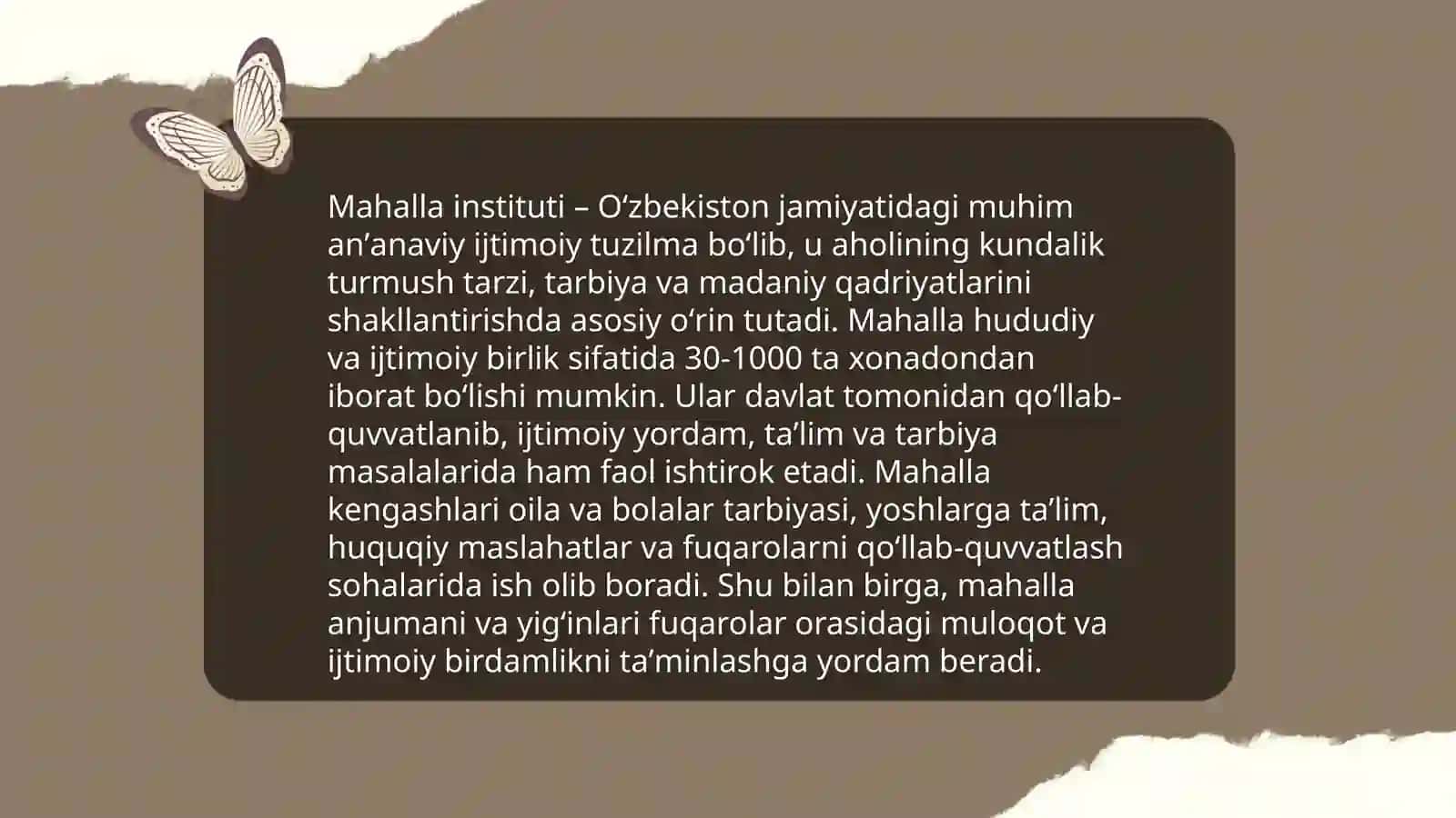 Tarbiya jarayonida oila,mahalla hamda ta'lim muassasalarning òzaro hamkorligi 4
