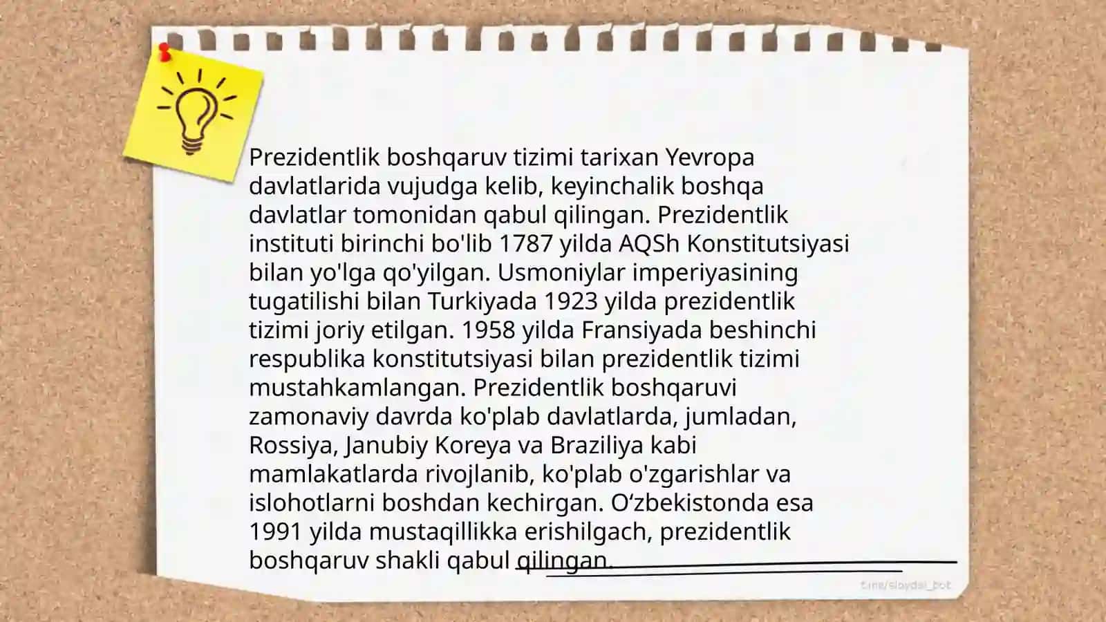 Oʻzbekistonda pirizentlik boshqaruvi tiziming joriy etilishi 4