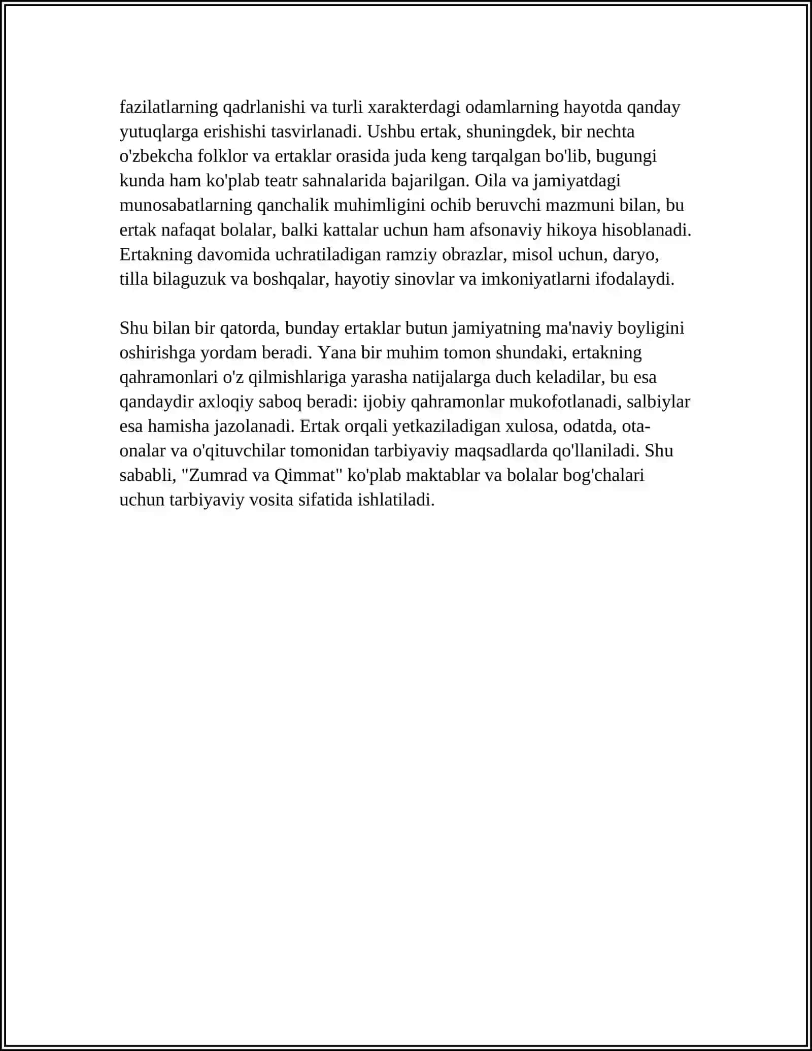 ZUMRAD VA QIMMAT ERTAGI TAQDIMOT PRLS BAHOLASH MEZONI BILAN 4