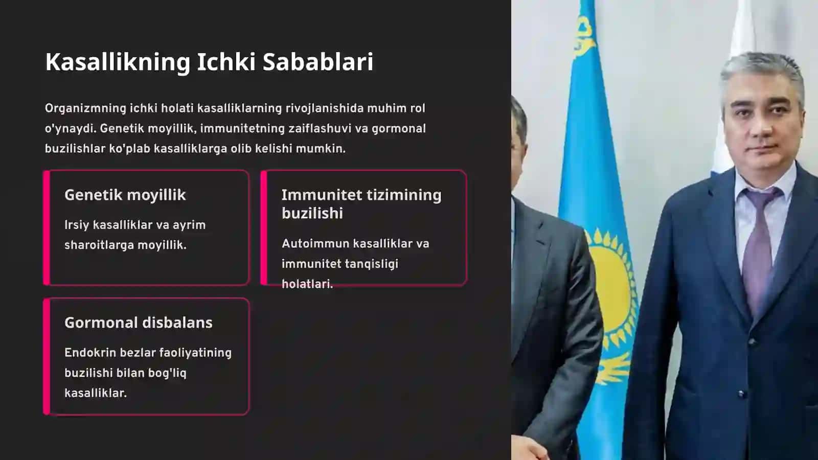 Kasallik: Etiologiya, Patogenez va Rivojlanish 4