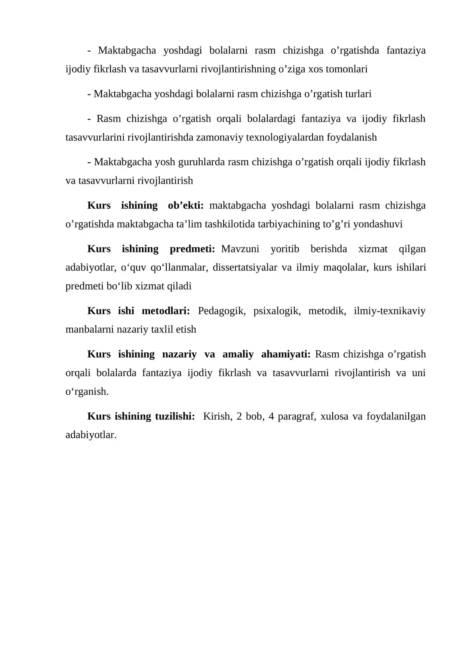 Bolalarni rasm chizishga órgatish metodlari 4