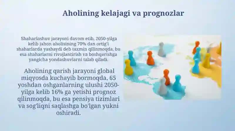 Dunyo aholisi geografiyasi va undagi oʻzgarishlar 4