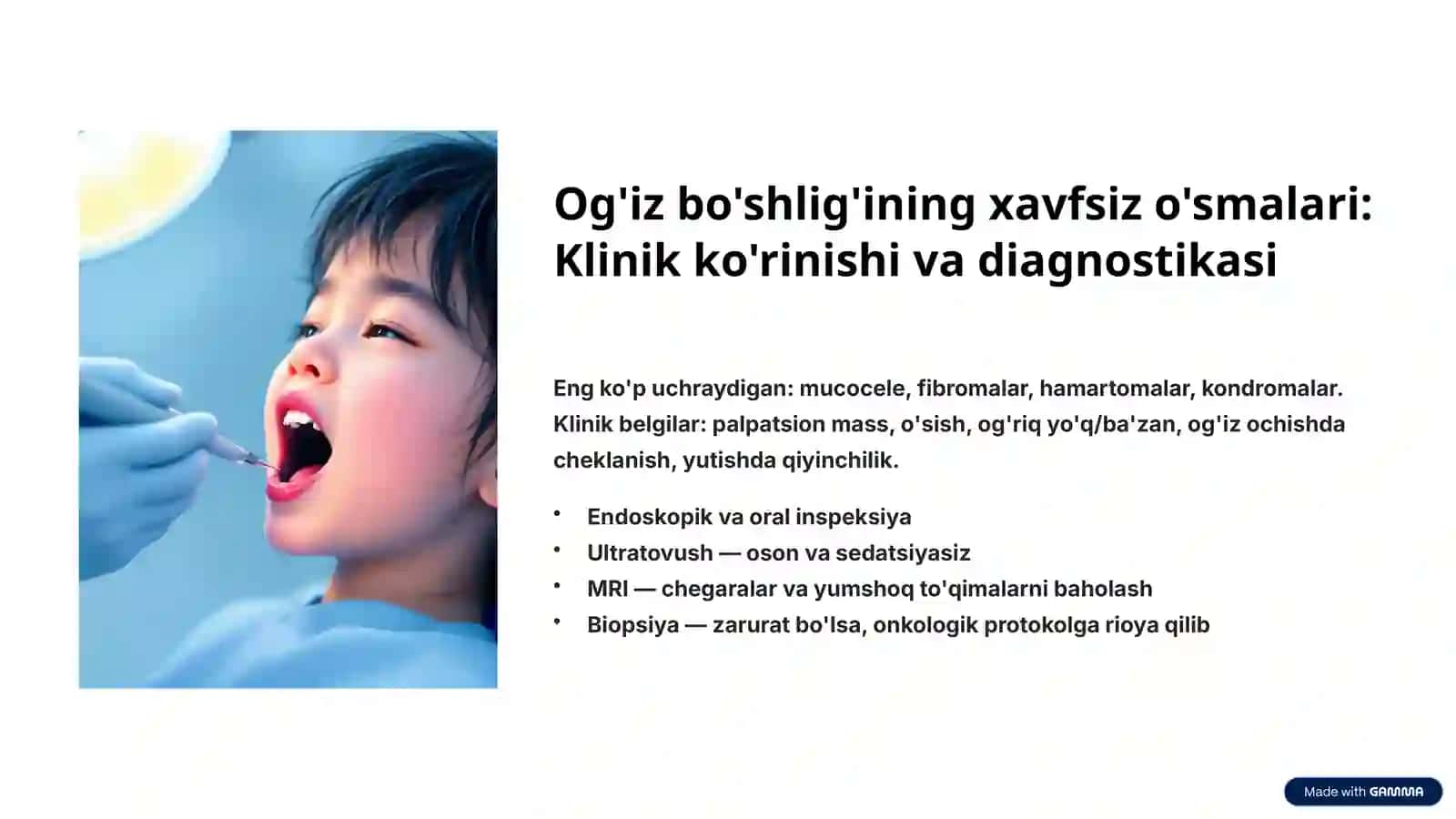 Bolalarda yuz-jag' sohasi o'smalarining o'ziga xos xususiyatlari va onkologik ehtiyotkorlik 4