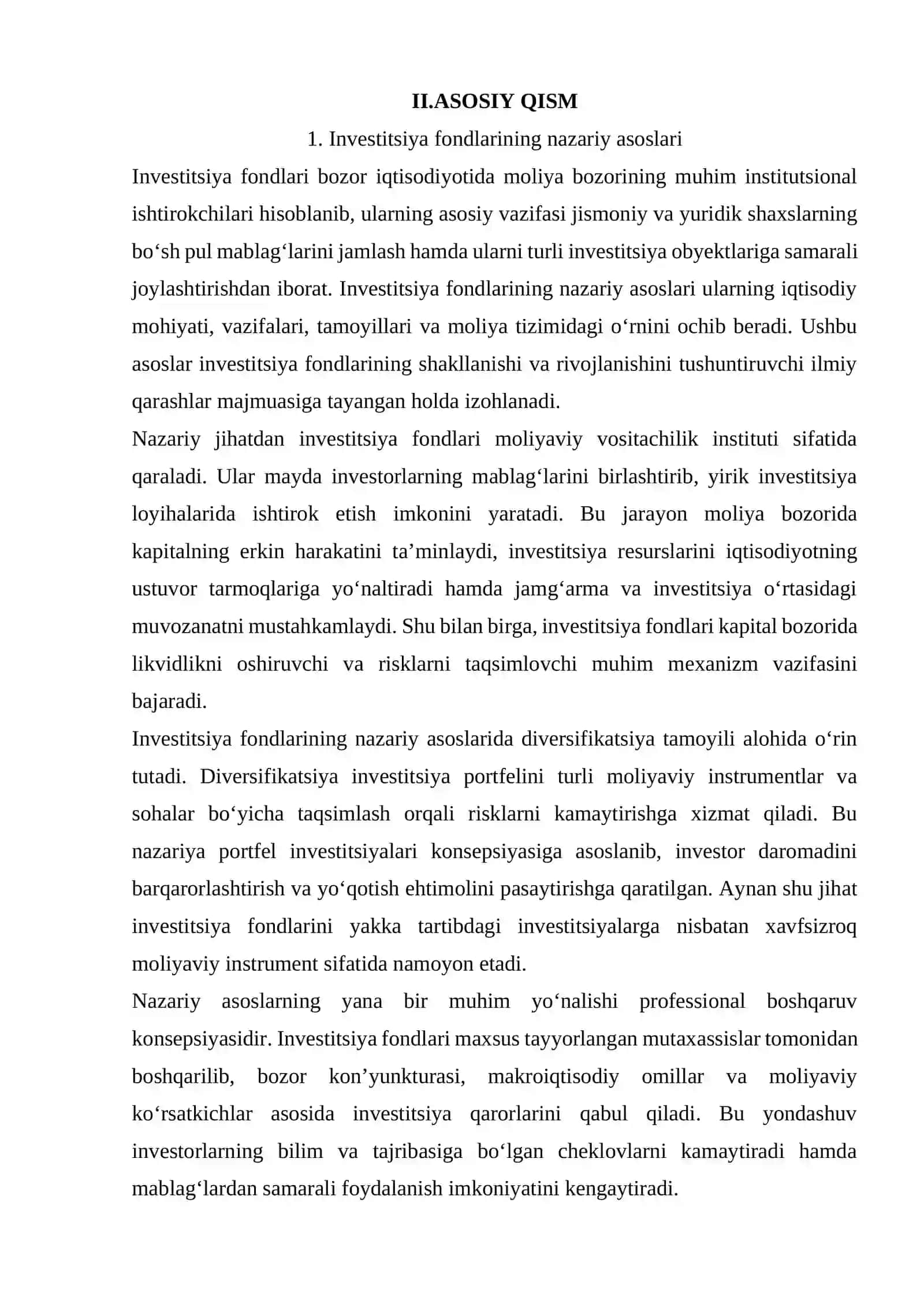 INVESTITSIYA FONDLARI VA ULARNI FAOLIYATI ASOSLARI 4
