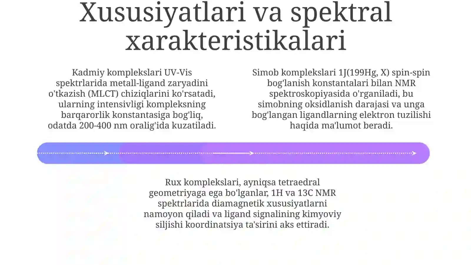 Rux Kadmiy va Simobning kompleks birikmalari 4