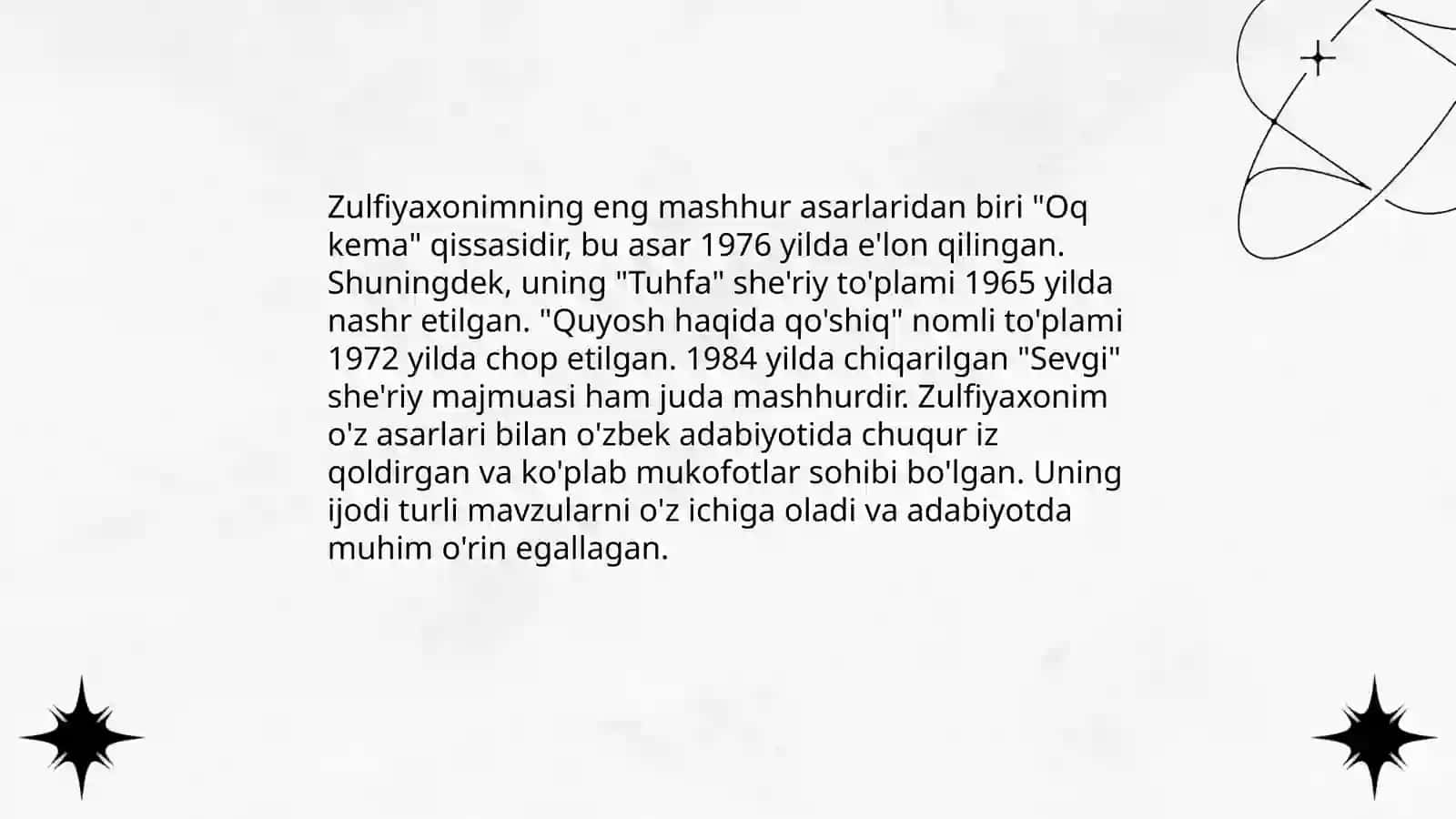 Zulfiyaxonimning Hayoti va Ijodi 4