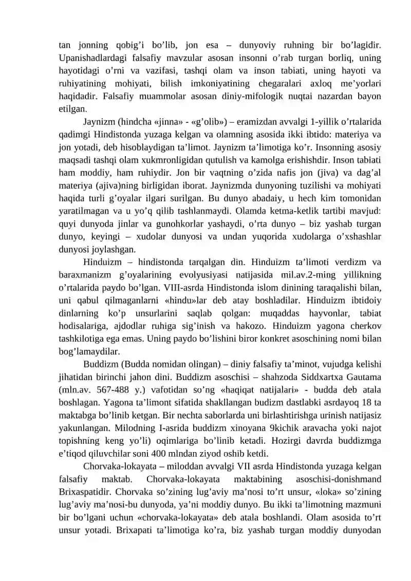 Qadimgi Sharqda asotiriy tasavvurlar va falsafiy bilimlarning paydo bo’lishi 4