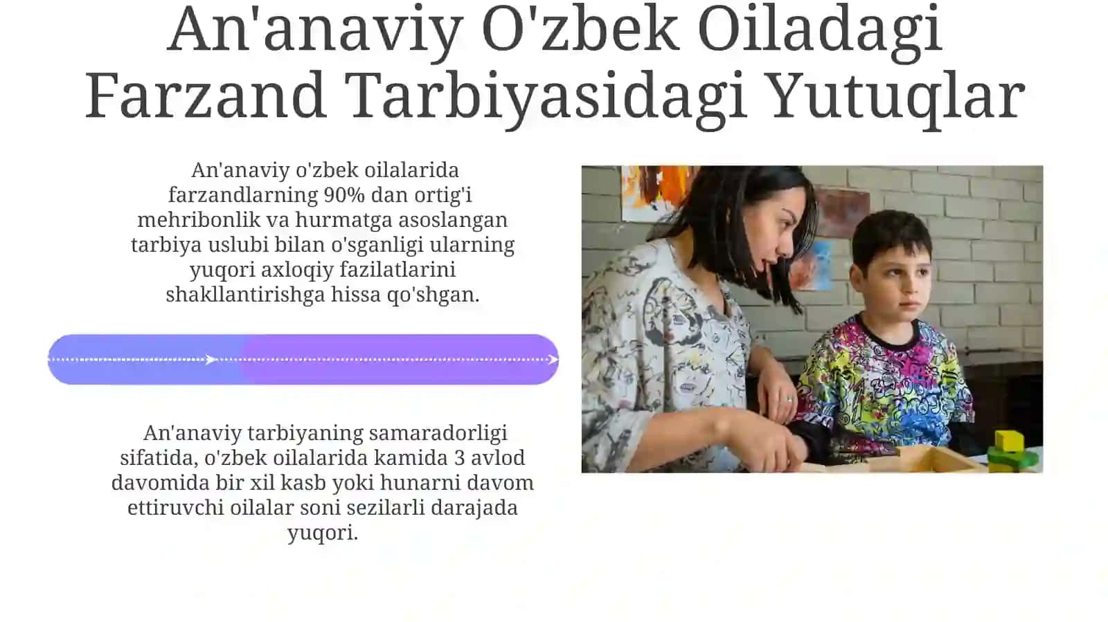 An'anaviy O'zbek Oilalarida Farzand Tarbiyasi Muammolari 4